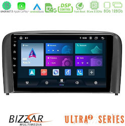 Bizzar Sistem Audio Auto pentru Volvo S80 1998-2006 (Bluetooth/USB/WiFi/GPS/Android-Auto) cu Ecran Tactil 9"