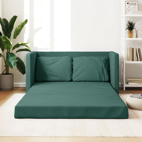 Διθέσιος Καναπές Κρεβάτι Πράσινος 112x174x55εκ.