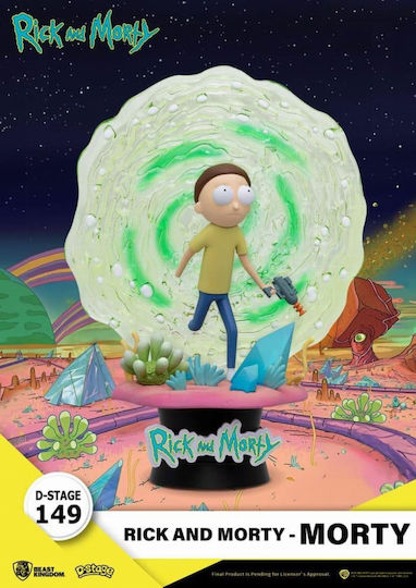 Beast Kingdom Rick & Morty D-stage Morty Diorama Figure 14cm