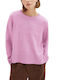 Tom Tailor Women's Long Sleeve Sweater Pink