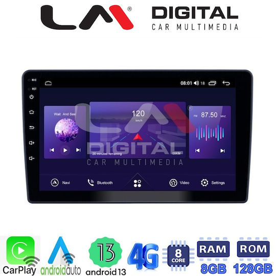 LM Digital Sistem Audio Auto Hummer H1 2010 > 2018 (Bluetooth/USB/WiFi/GPS/Apple-Carplay/Android-Auto)