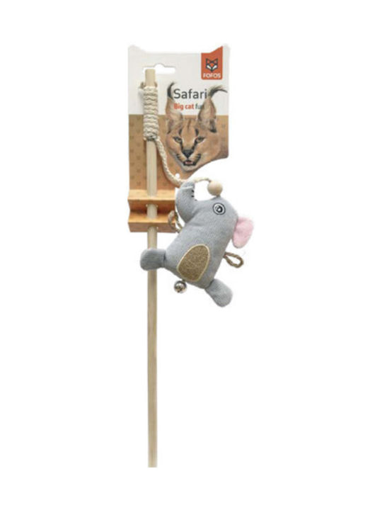 Fofos Cat Toy Rod Gray