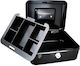 Cash Box with Lock Black WBL-2880