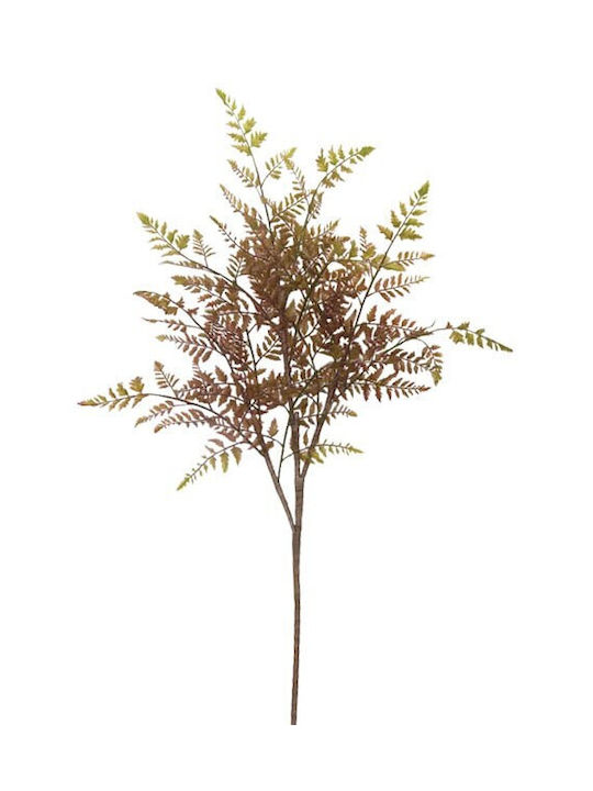 Marhome Artificial Decorative Branch Fern Foam Brown 1pcs