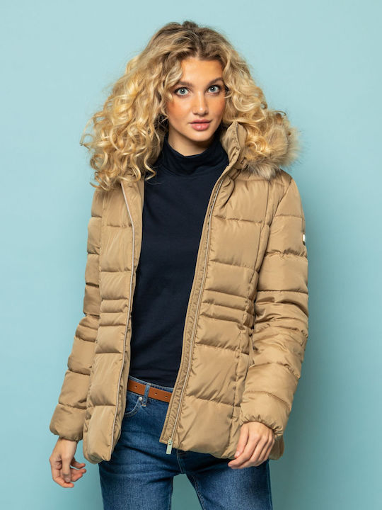 Heavy Tools Kurz Damen Puffer Jacke für Winter