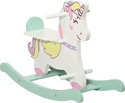 Aiyaplay Wooden Rocking Toy Horse for 12+ months Multicolour