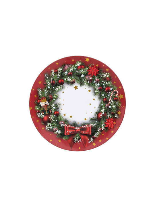 Atmosphera Christmas Platter H33xD33cm 1pcs