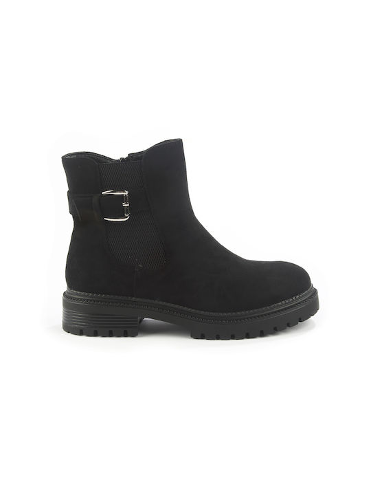 Fshoes Women's Ankle Boots Black