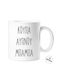 Mug Ceramic White 1pcs