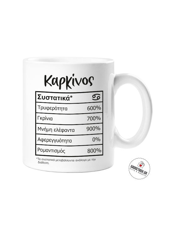 Tasse Keramik Weiß 1Stück