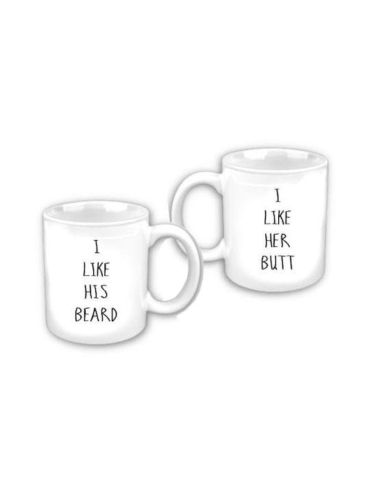 Mug Ceramic White 1pcs