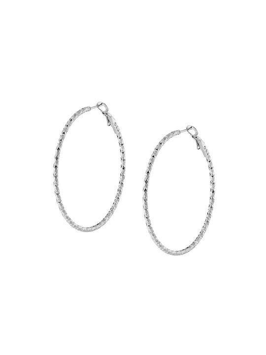 Oxzen Earrings Hoops made of Steel