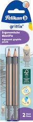Pelikan Set 2 Bleistifte Grau Pelikan Set 2 Bleistifte Grau