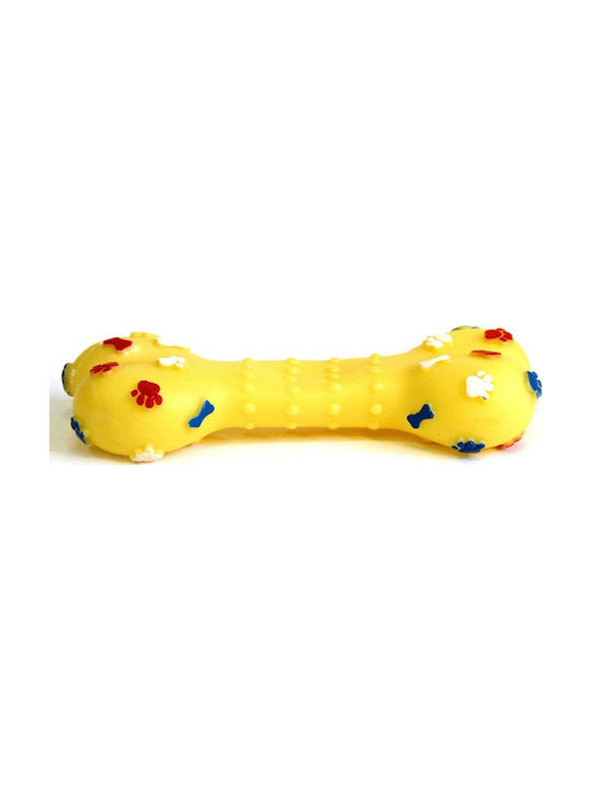 Viosarp Dog Toy Bone 17cm Yellow