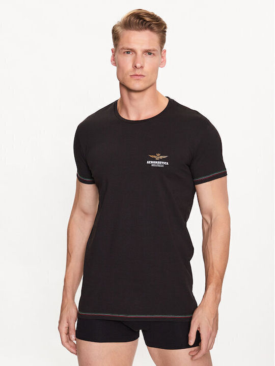 Aeronautica Militare T-shirt Μαυρο