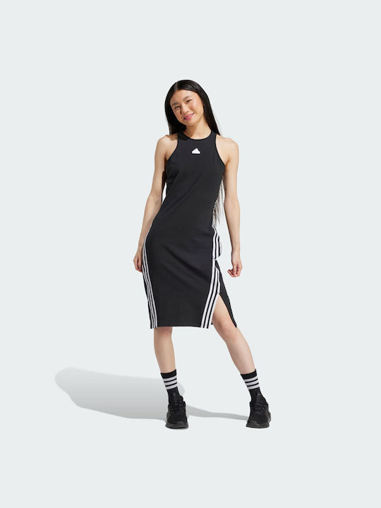 Adidas Future Icons 3-stripes Dress Mini Φόρεμα Μαύρο