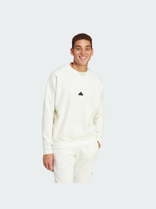 Adidas Z.n.e Premium Sweatshirt Hanorac pentru bărbați Alb