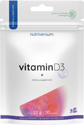 Nutriversum Витамин D3 4000иу 30 Таблетки