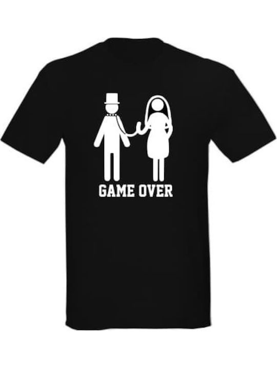 Game Over за сватба T-shirt