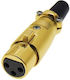 Stecker XLR weiblich 5Stück Gold (01.095.0031)
