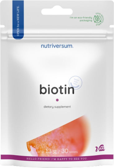 Nutriversum Витамин B7 за Косата & Кожата 30 Таблетки