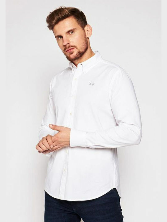 La Martina Men's Shirt Long Sleeve White