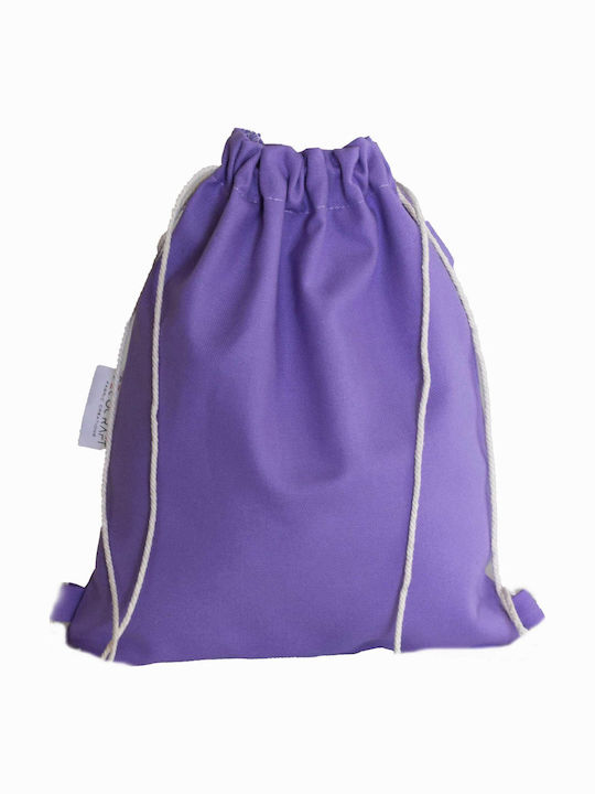 Decocraft Decocraft Kinder Taschen Beuteltasche Flieder 25cm