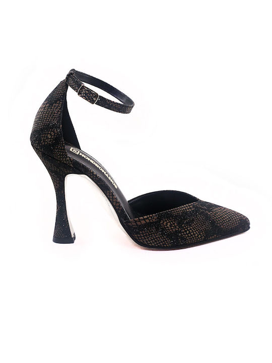 Hondronasios Pantofi cu toc Animal Print