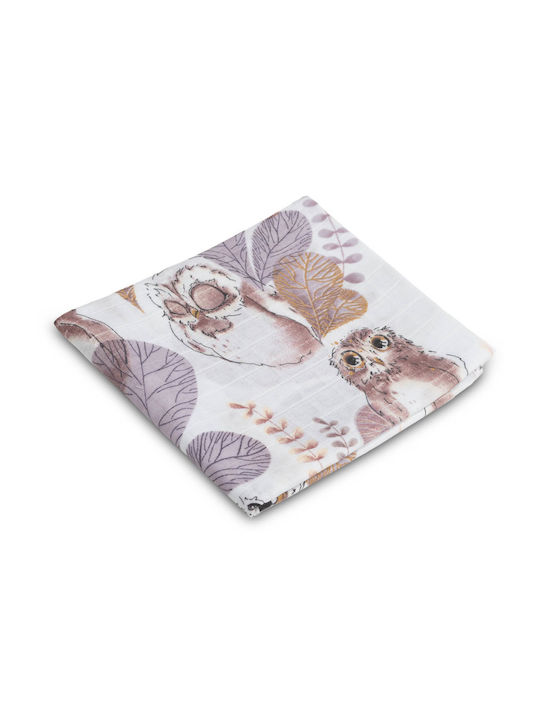 Sensillo Muslin Swaddle Blanket Multicolour 70x80cm