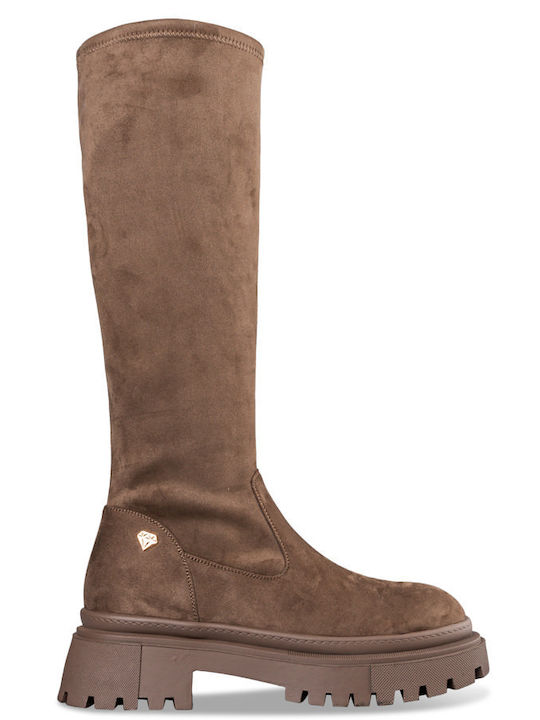 Mairiboo for Envie Suede Γυναικείες Μπότες με Μ...
