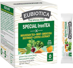 Eubiotica Ρόφημα με Τσάι του Βουνού, Μπρόκολο & Εκχύλισμα Φακής σε Φακελάκια / Sticks 156gr Eubiotica Ρόφημα με Τσάι του Βουνού, Μπρόκολο & Εκχύλισμα Φακής σε Φακελάκια / Sticks 156gr
