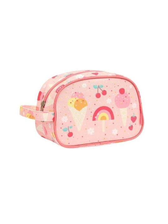 A Little Lovely Company Baby Toiletry Bag Pink