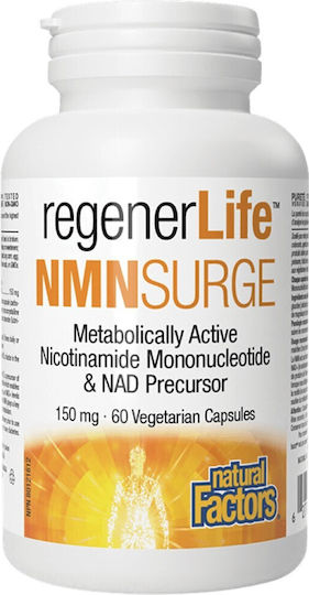 Natural Factors Regenerlife 150mg Специално Хранителна Добавка 60 Капсули