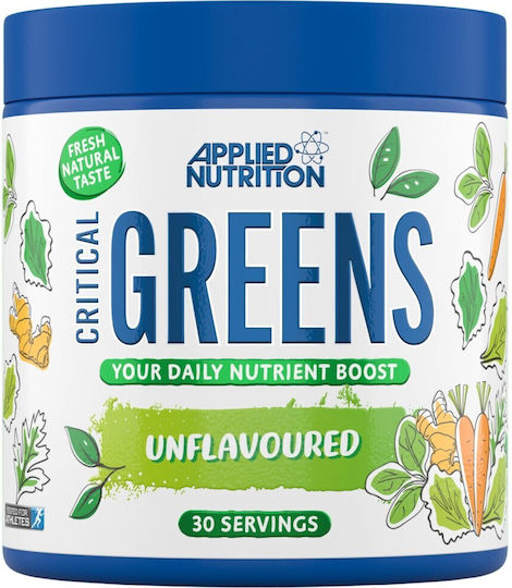 Applied Nutrition Critical Greens Special Food Supplement 150gr Apple