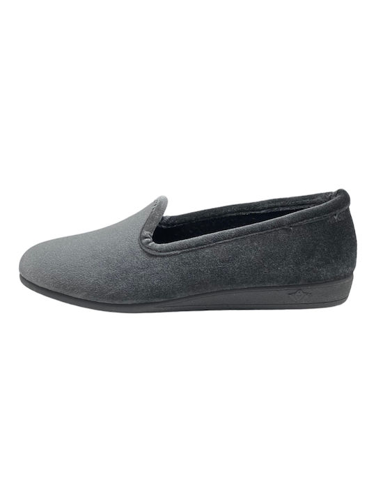 Dicas Closed Women's Slippers in Gray color