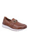 Women's Moccasins in Brown Color