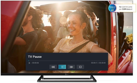 Telesystem Smart Fernseher 43" 4K UHD LED TS43FL4KSMV13 HDR (2023)