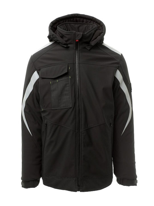 Payper Wonder Pad Arbeitsjacke Softshell Schwarz