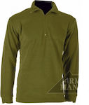 Armymania Blouse Fleece in Khaki color