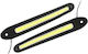 Raistar Ορθογώνιο Φως Ημέρας Αυτοκινήτου LED 12V 75cm 1τμχ