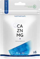 Nutriversum Ca/Zn/MG 30 ταμπλέτες Nutriversum Ca/Zn/MG 30 ταμπλέτες