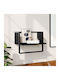 Shelf Wall Black 40x25x30cm