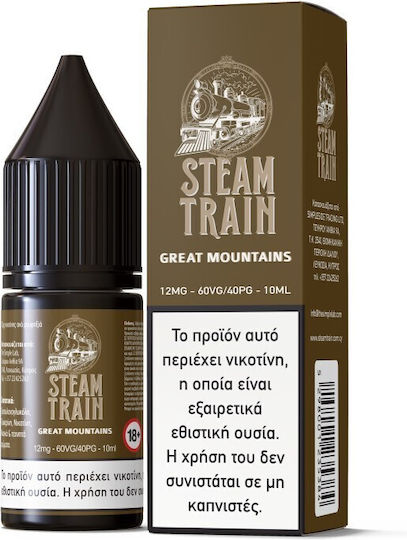 Steam Train Fertige Nachfüllflüssigkeit mit Rauchen Geschmack 12mg 10ml