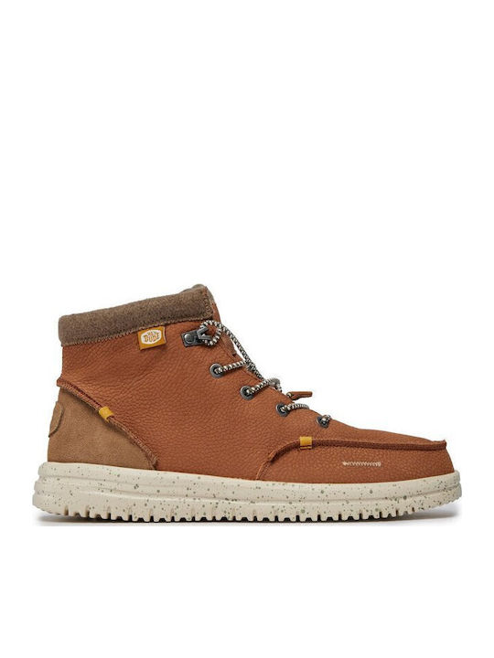 Leder Braun Herrenstiefel Anatomisch