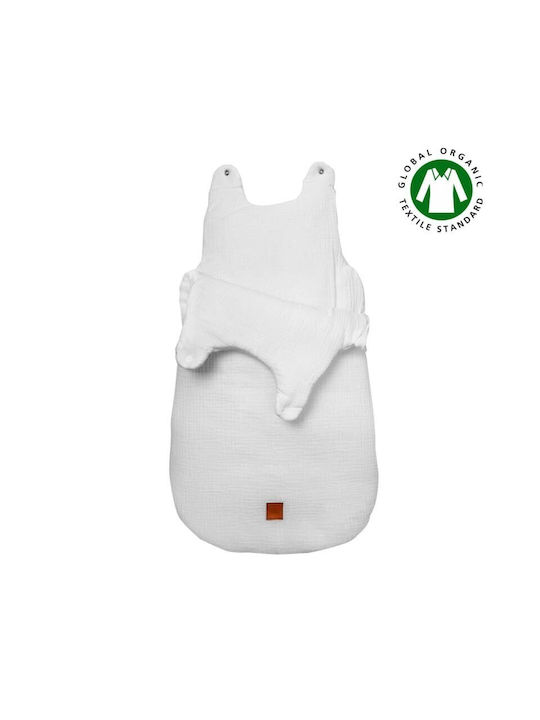 Newborn Winter Sleeping Bag White