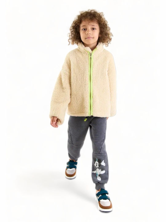 Disney Kinder-Strickjacke Beige.