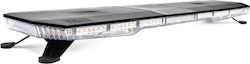 AMiO Μπάρα Σήμανσης Αυτοκινήτου LED 12 / 24V 96.52cm με Πορτοκαλί Φωτισμό