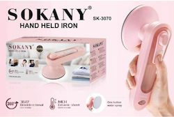 Sokany Garment Steamer Hand 900W with Tank 50ml Pink