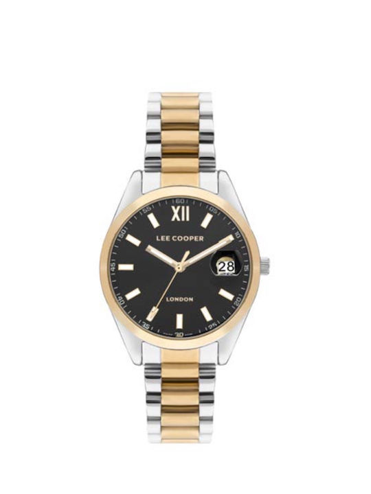 Lee Cooper Uhr mit Gold Metallarmband