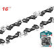 Total TGTSC51603 Chainsaw Chain with Pitch 3/8", Gauge .043"-1.1mm & Number of Guides 50E